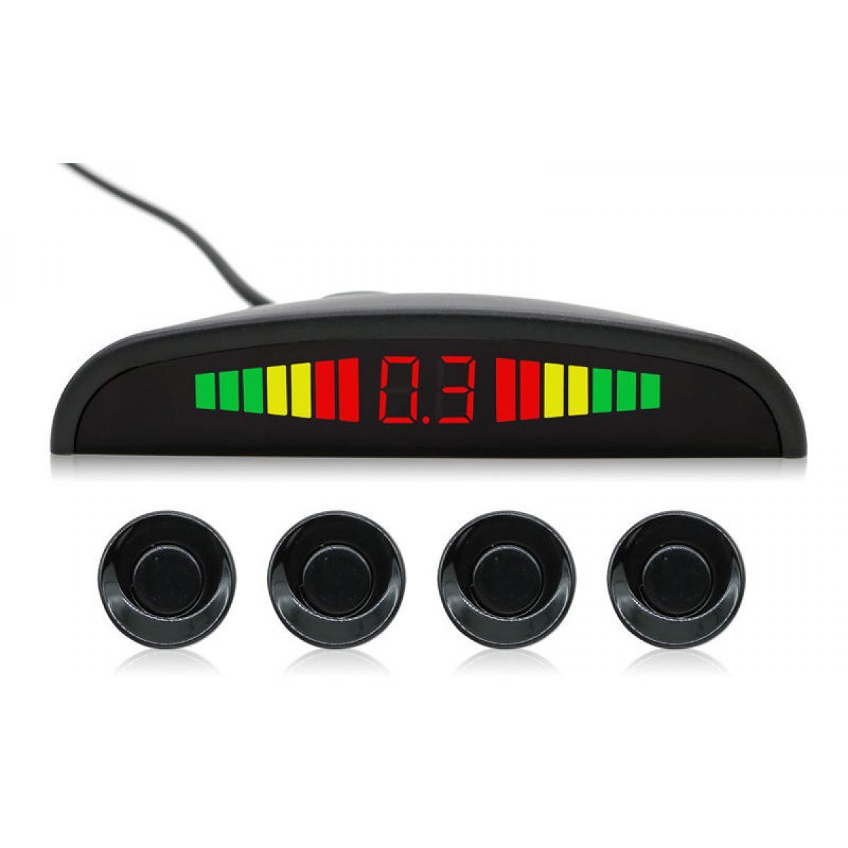 Паркувальна система на 4 датчики паркування парктронік Assistant Parking Sensor Black