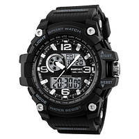 Тактичний багатофункціональний годинник Patriot 012BK Black