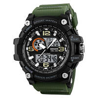 Тактичний багатофункціональний годинник Patriot 012AG Army Green
