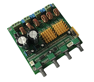 Аудіо підсилювач TPA3116D2 2х50Вт+Сабвуфер 100Вт, 22 - 26 В Bluetooth 5.0, фото 3