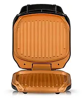 Прижимной контактный электрогриль с индикатором готовности 1200Вт, Настольный гриль сендвичница для дома