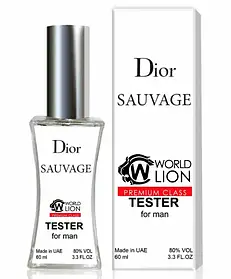 Тестер Premium Class чоловічий Christian Dior Sauvage, 60 мл