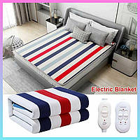Безопасное электро одеяло Electric 80*150 см Электропростыни односпальные 100% полиэстер Одеяло с подогревом