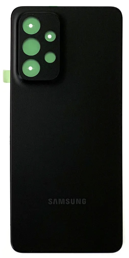 Задня кришка для Samsung A336B Galaxy A33 5G, чорна, оригінал (54) + скло камери, фото 1
