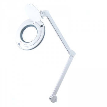 Лампа-лупа LS-6017 LED 3D з регулюванням яскравості (тепле і холодне світло) 60 LED ламп