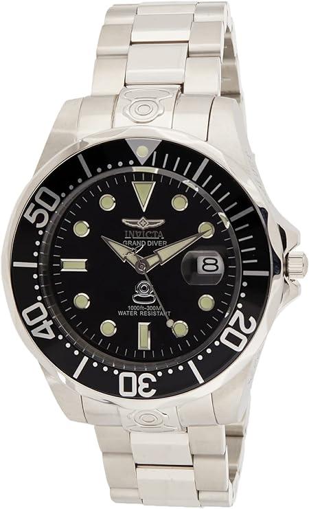 Наручные часы дайверы Invicta 3044 Stainless Steel Grand Diver Automatic | Оригинальные мужские Часы инвикта