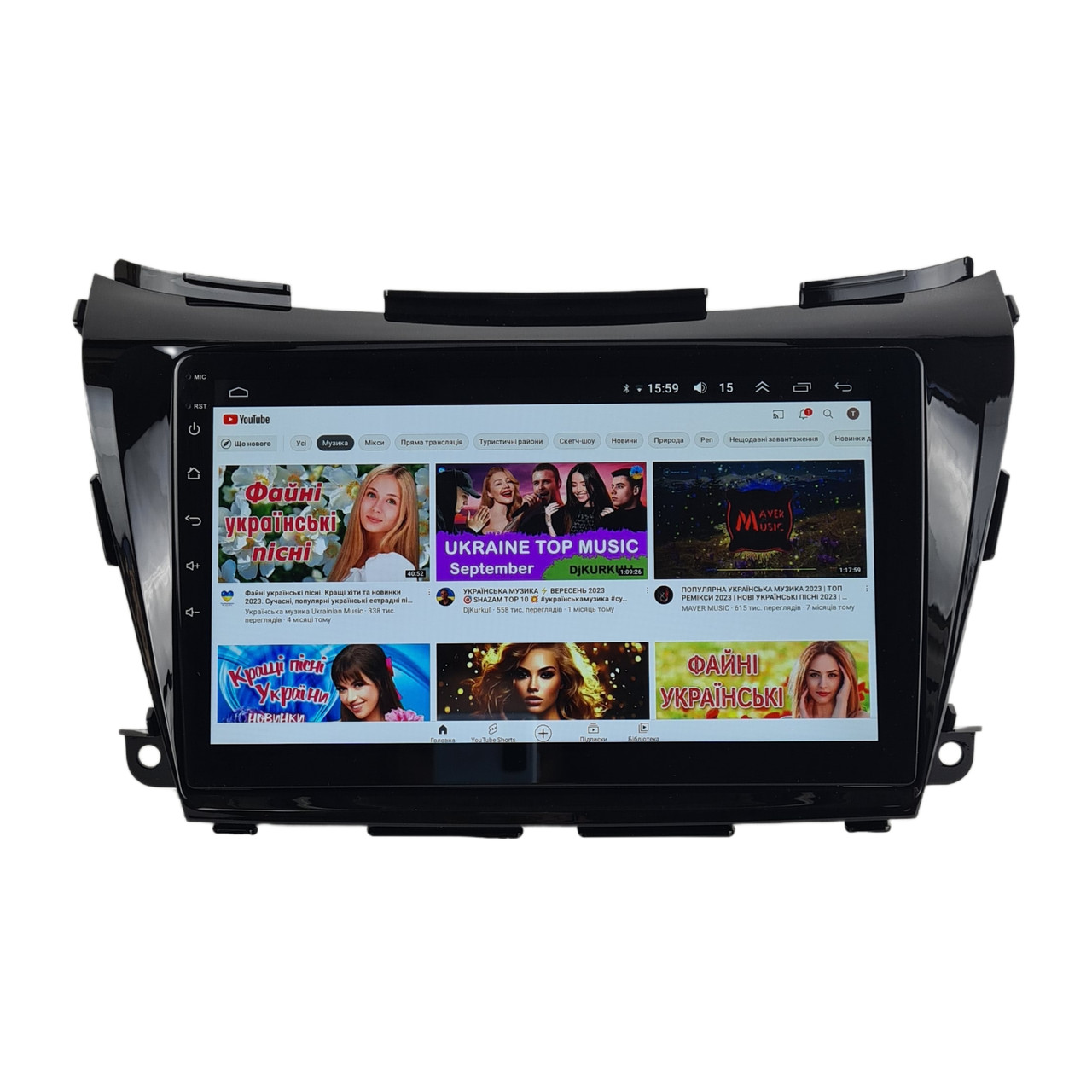 Штатна Магнітола Nissan Murano 2015-2019 на Android Модель ТС10-8octaTop-4G-DSP-CarPlay