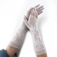 Ажурные перчатки, женские элегатные перчатки SvitSpokus