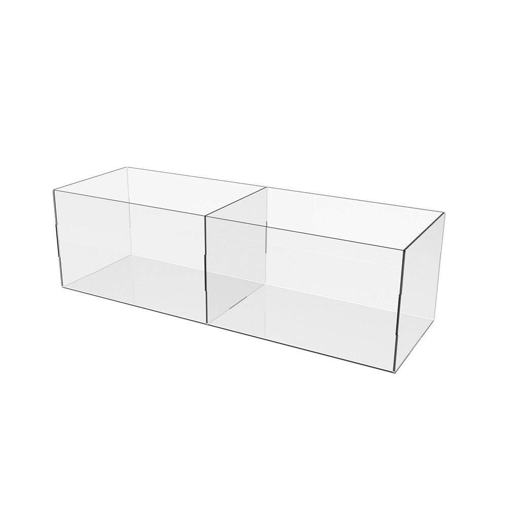 Коробка акрилова EKOSTAR 410х135х120 2 комірки