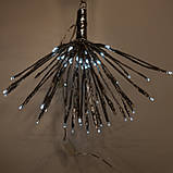 Світлодіодна новорічна гірлянда Куля 40см 80Л біла, LED (651672), фото 2