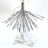 Світлодіодна новорічна гірлянда Куля 40см 80Л біла, LED (651672), фото 3