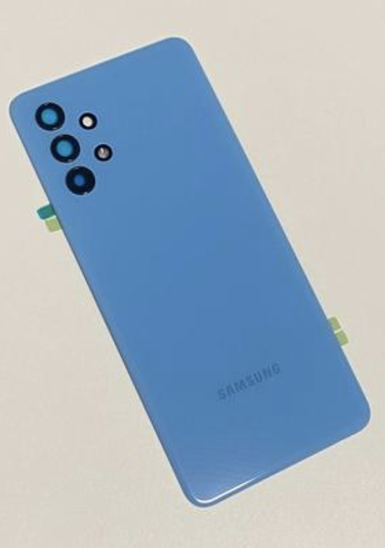 Задня кришка для Samsung A326B Galaxy A32 5G, блакитна, Awesome Blue, оригінал (54) + скло камери, фото 1