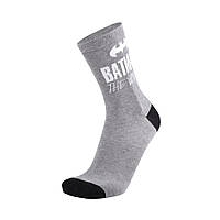 Шкарпетки чоловічі DUNA демісезонні бавовняні BATMAN 43-46(р) сірий меланж (5204)