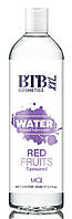 Гель-лубрикант на водній основі з ароматом лісових ягід Mai - BTB Water Based Lubricant RED FRUITS flavored XXL, 250 ml