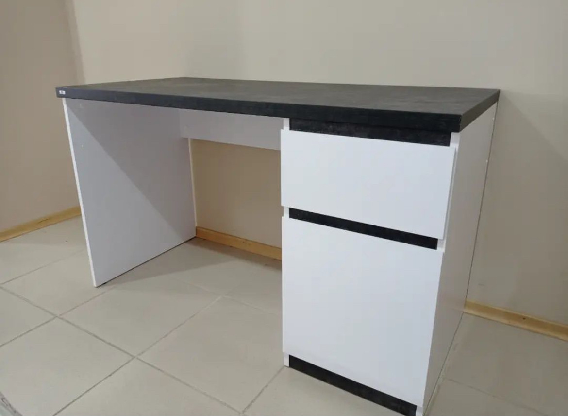 Стіл 1Т Мія Біла німфея/Бетон темний Світ Меблів, фото 1