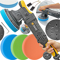 Полірувальна машинка MAJSTER MP0443 1.5KW + 4 губки