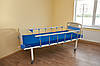 Ліжко медичне функціональне АТОН КФ-2-МП-БП-ОП-Ш-К125 з пластиковими бильця, огорожами, штативом і, фото 4