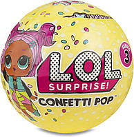 Лялька Lol surprise Confetti Pop шар лол конфетти MGA