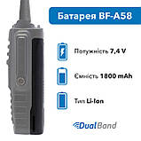 Акумуляторна батарея для рації Baofeng BF-A58 (BL-970) 1800 mAh, фото 3