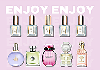 Набір пробників елітних ароматів по 10 мл свіжі стійкі та популярні жіночі парфуми - аналоги люксових парфумів