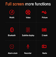 MP3 Плеєр Mahdi M20 Bluetooth HI FI Original 64gb із зовнішнім динаміком, фото 6
