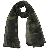 Военный тактический шарф-сетка камуфляж. Снайперский маскировочный. 185×90. Вудленд.