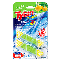 Туалетный ароматизатор TYTAN "Лимон" 2*40г