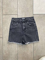 Сірі джинсові шорти для дівчаток 6-16 років Угорщина