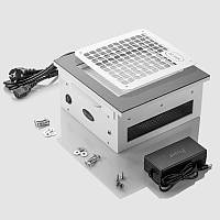 Врізна манікюрна витяжка з фільтром Air Max VF 12 Plus нержавіюча сталь біла