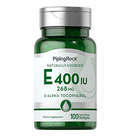 Витамин Е 400 МЕ 100 Быстрорастворимые гелевые капсулы