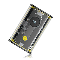 Портативное зарядное устройство LENYES PX152D с огнеупорным корпусом, 10000 мА/ч, USB-A, Type-C