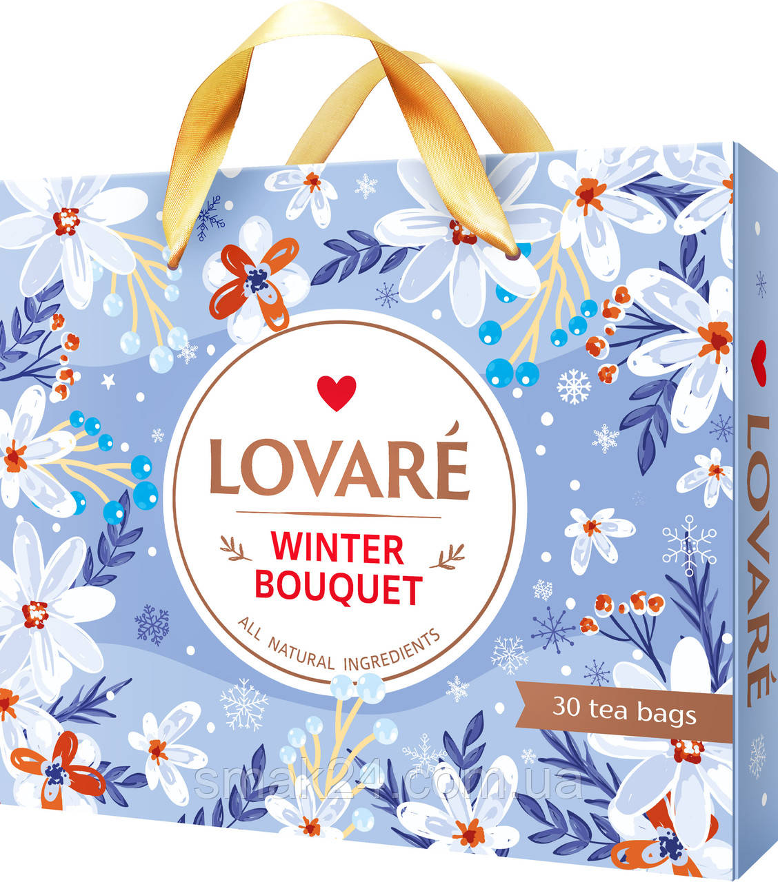 Чай Lovare Новорічний Букет Lovare Winter Bouquet 6x5шт 52.5г
