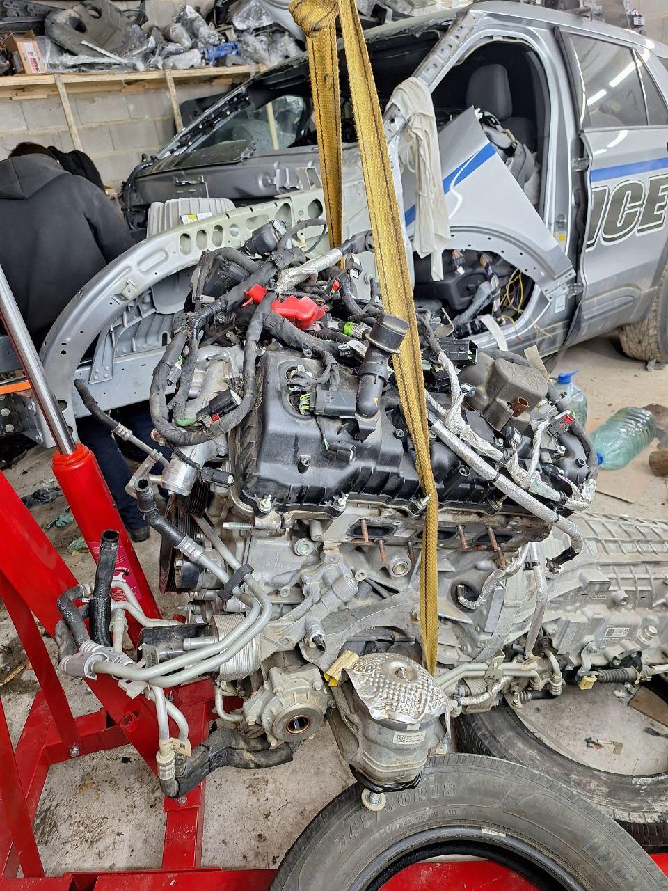 Двигун Ford Explorer 6 Police 2020 3.3 38k mile б/у оригінал