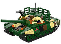 Конструктор военный ЗСУ Военная техника Танк Т-72 422 деталей