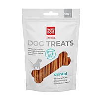 Лакомство для собак Waudog Treats Стоматологическая палочка со вкусом тыквы 100 г 4452