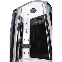 Душовий бокс Vivia 167 L RC Clear лівий 120х80х215 см з глибоким піддоном асиметричний з гідромасажем, фото 4