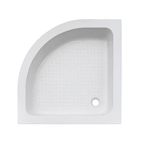 Душовий піддон Vivia Anri 90x90x15 см дрібний напівкруглий акриловий