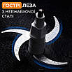 Блендер чопер Sokany SK-YM-7034 800 Вт 3 л 4 леза 2 швидкості м'ясорубка для овочів м'яса фаршу, фото 8