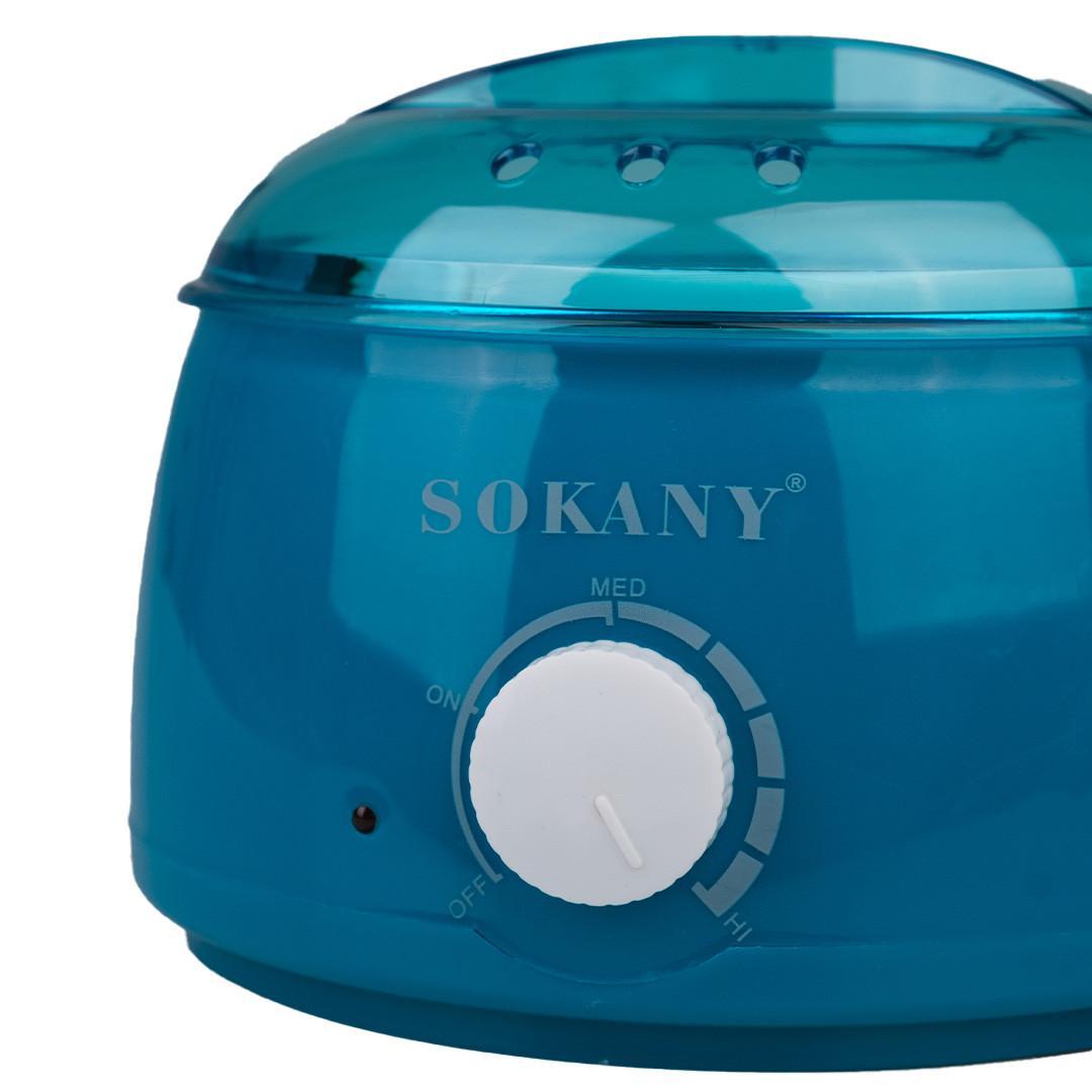Воскоплав SOKANY SK-117 500 мл з терморегулятором для воску в банках таблетках і гранулах