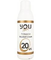 Окислювач для фарбування волосся You Look Professional Oxydant Cream 20 vol 6%, 1000 мл