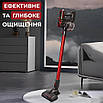 Вертикальний акумуляторний пилосос SOKANY SK-3391 2000 Вт HEPA-фільтр для сухого прибирання ручний колбовий, фото 6