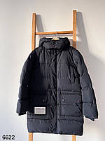 Куртка теплая с мехом и карманами для мальчика 8-16 лет Венгрия