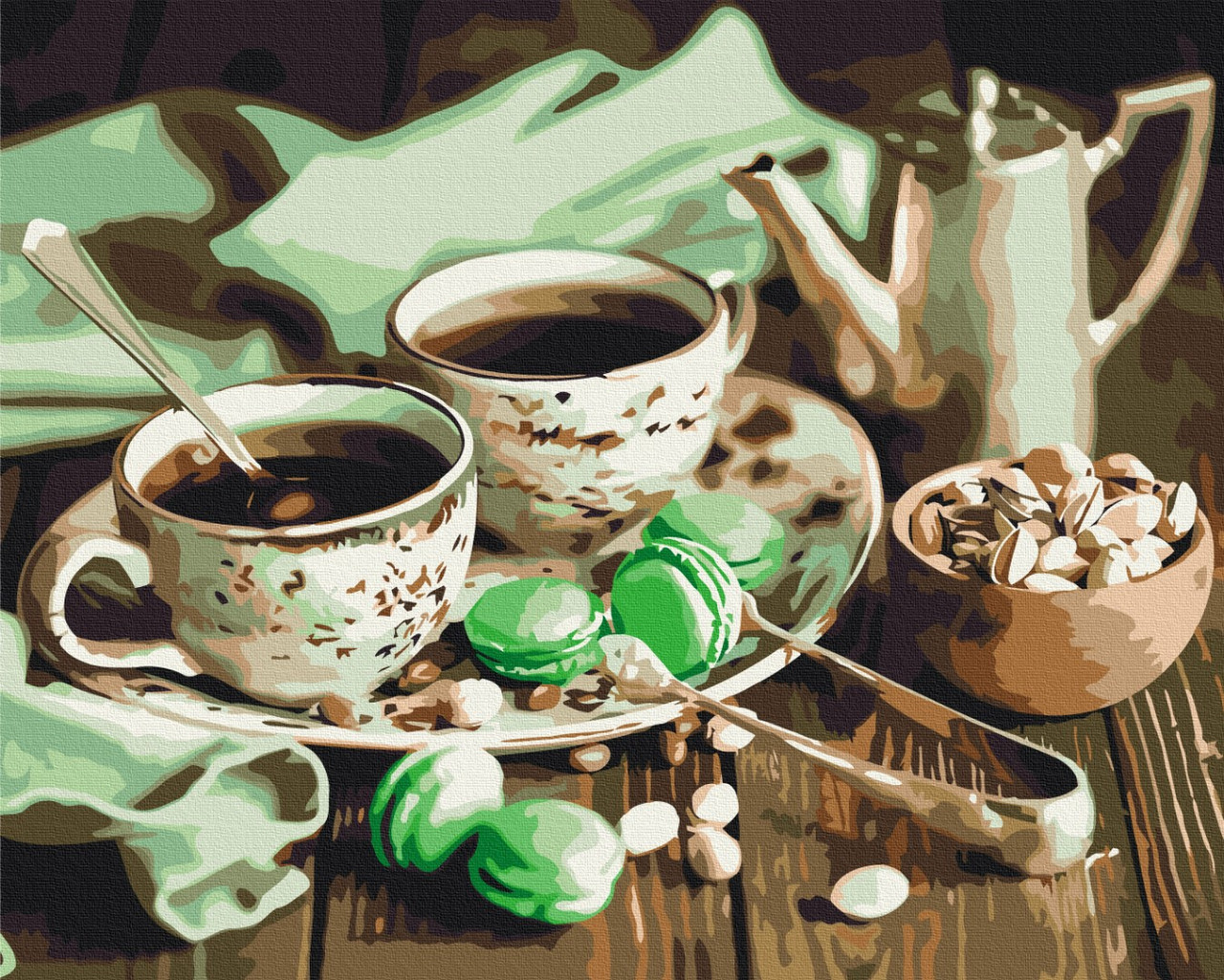 Картина за номерами М'ятне чаювання, фото 1