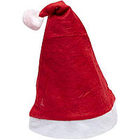 Шапка новогодняя "Санта Клауса" Bambi 6241-1, красно-белая , Toyman