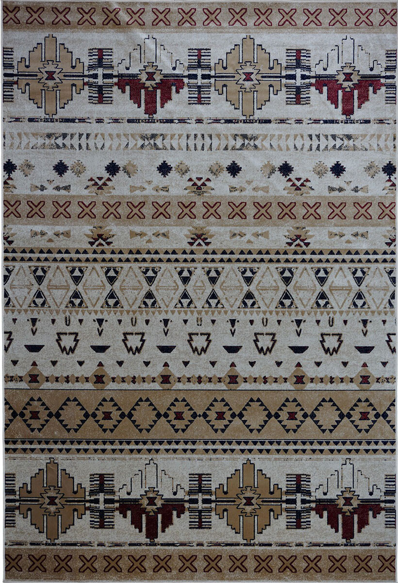Килим VERSAILLES 84081 Ivory/Red, 1.2х1.7 м