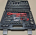 Набір інструментів Cr-V 1/2" і 1/4" 108 од. INTERTOOL ET-6108, фото 3