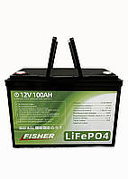 Літій-ферумний акумулятор Fisher LIFEPO4 12v100Ah