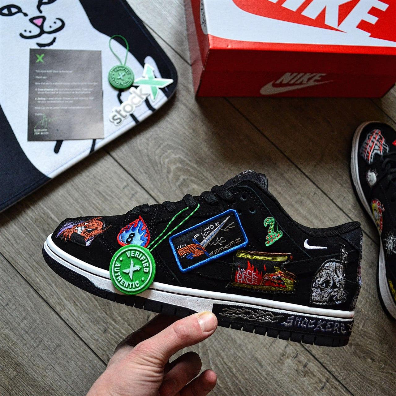Чоловічі кросівки Nike Concepts Dunk Low Pro SB Purple Lobster (Фіолетові) Найк СБ Данк повсякденні шкіра нубук текстиль демісезон