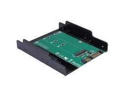 КОНВЕРТОР MAIWO SATA TO M.2 (NGFF) SSD 22*42MM, 22*60MM, 22*80MM, В 3,5" (KT001B)