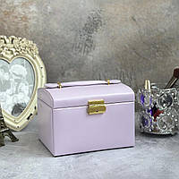 Женская шкатулка для украшений, органайзер для бижутерии 17,5-14-12 см